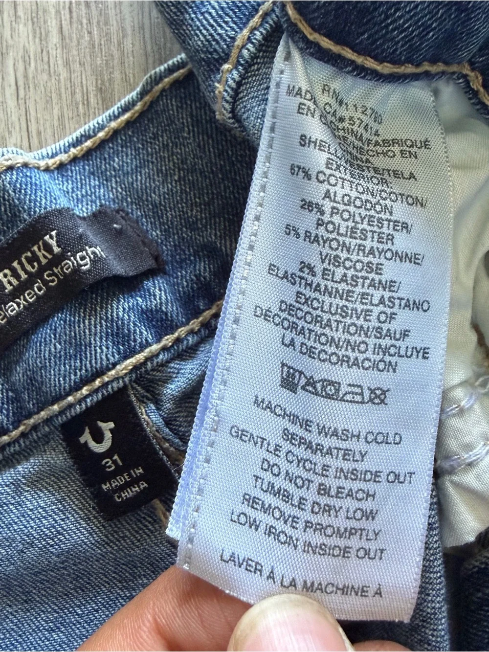Vintage 2000s Ricky straight TrueReligio